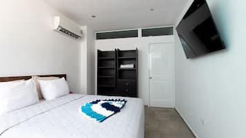 3 slaapkamers, een bureau, een strijkplank/strijkijzer, gratis wifi