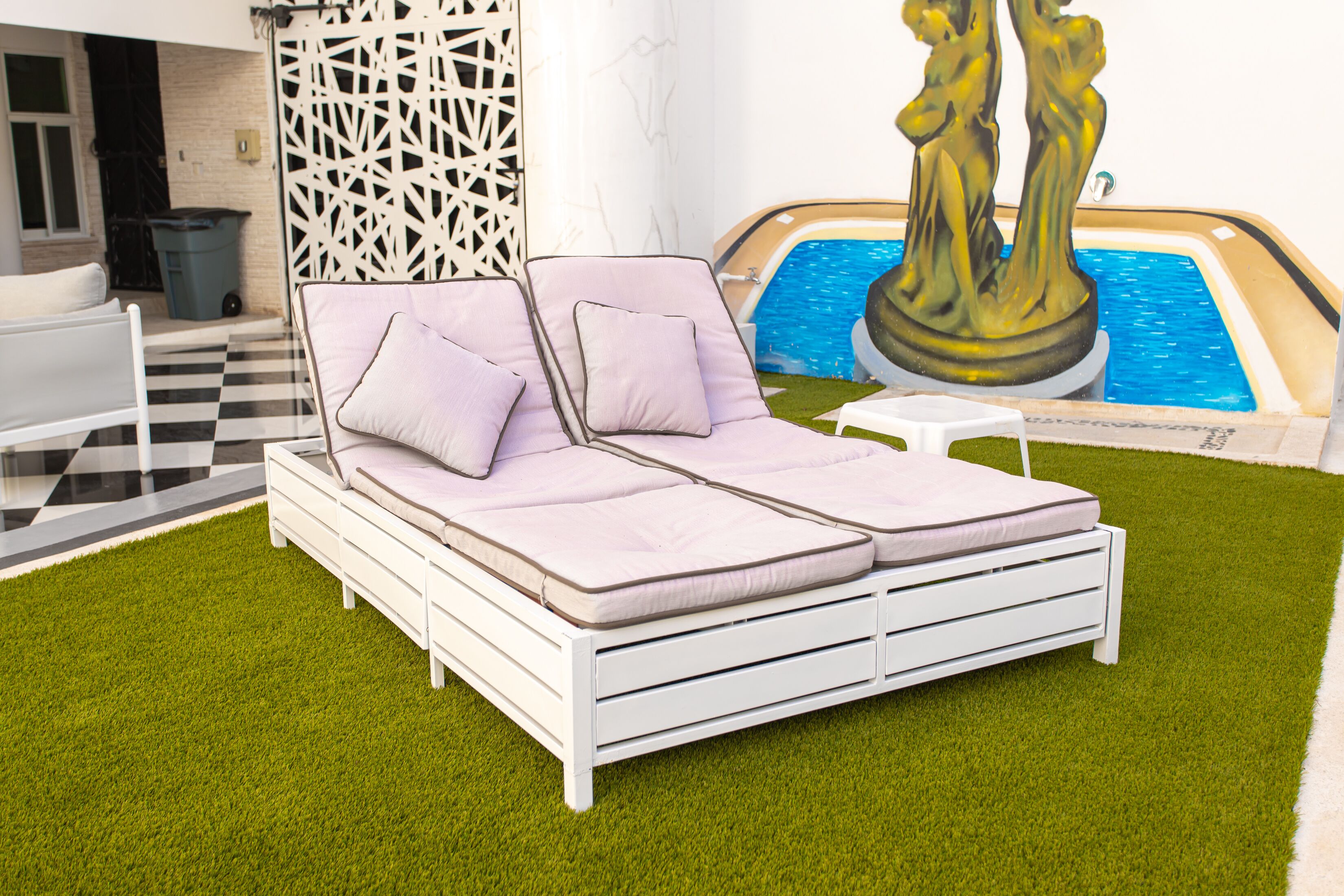 Terrein van de accommodatie