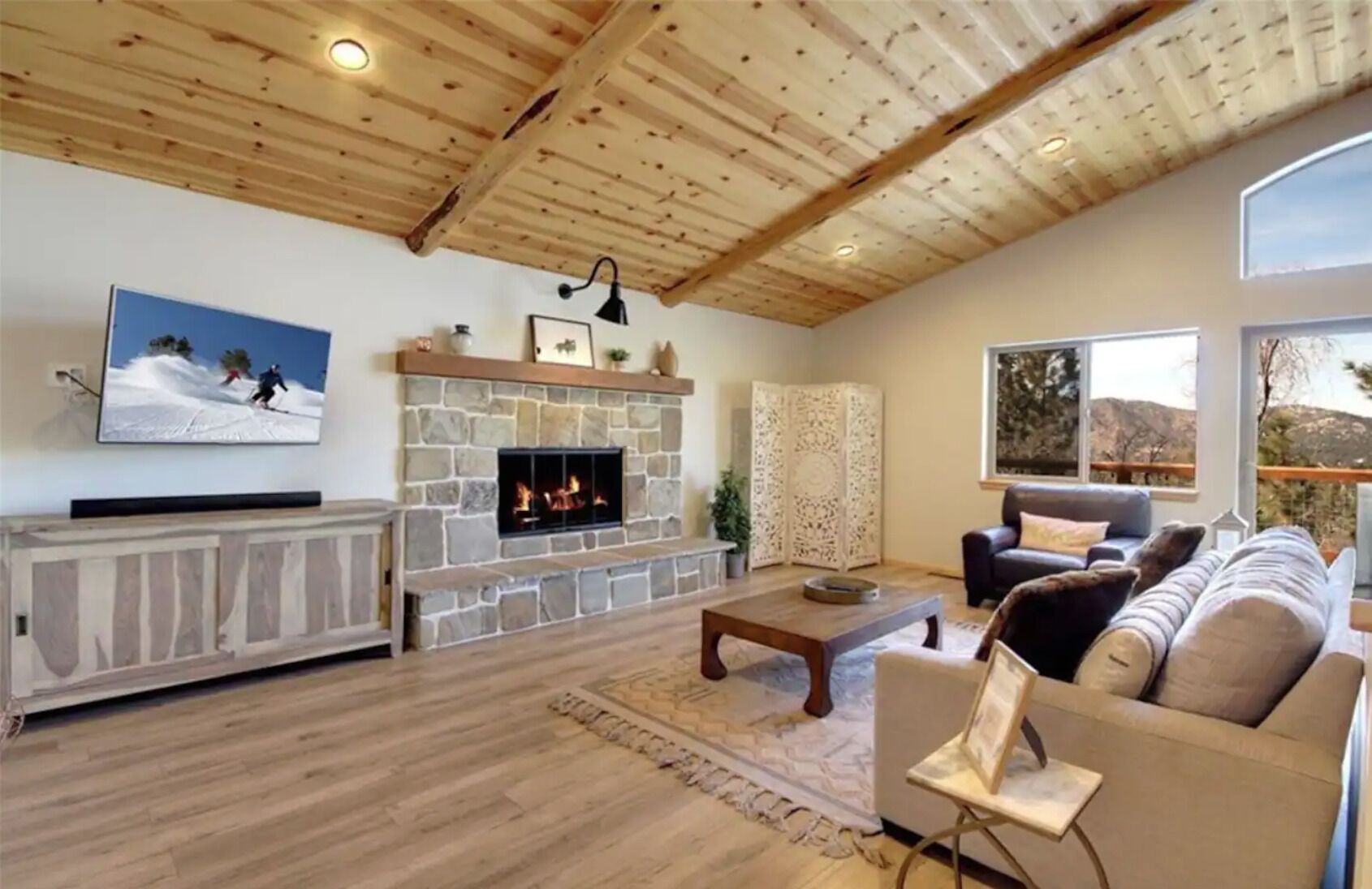 Área de sala de estar