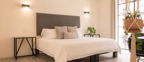 Quarto júnior | 1 quarto, escrivaninha, espaço de trabalho para notebook