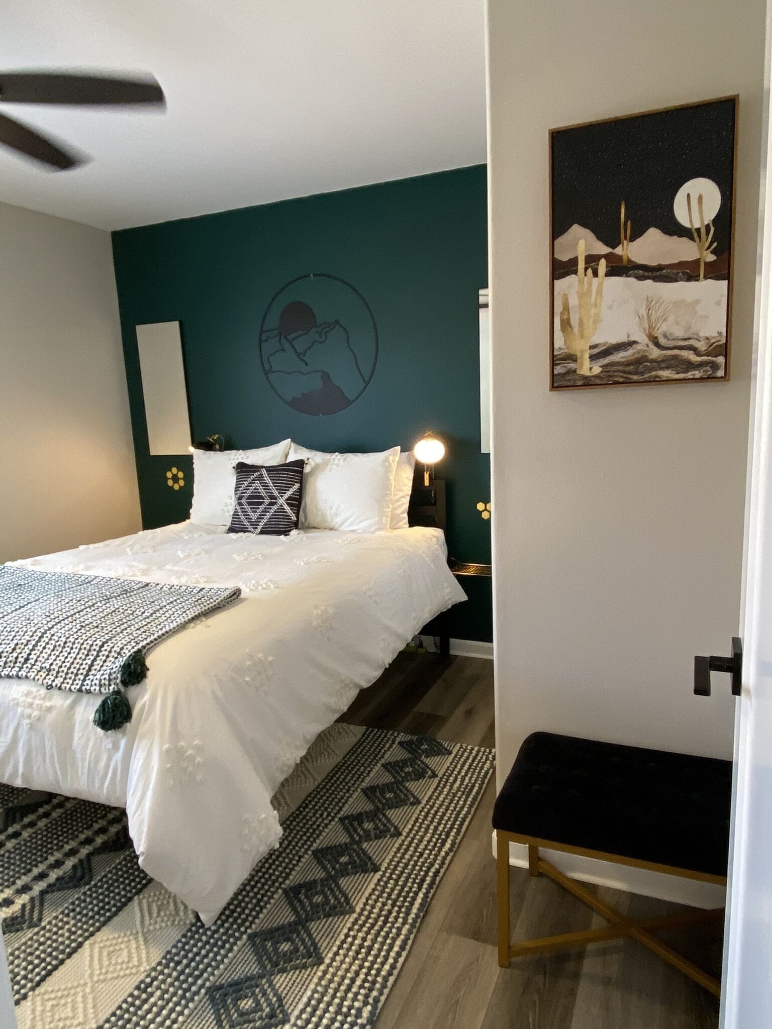 3 habitaciones, cuna de viaje, wifi gratis y ropa de cama 