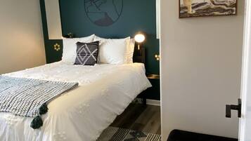 3 habitaciones, cuna de viaje, wifi gratis y ropa de cama