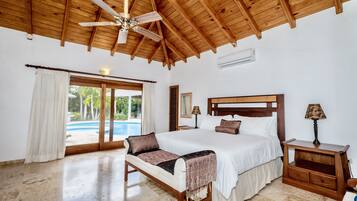 5 bedrooms, in-room safe, iron/ironing board, travel crib