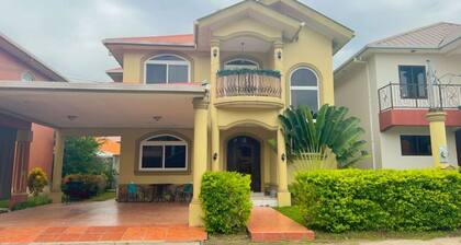 it is a beautiful house with 3 bedrooms with four bathroom etc