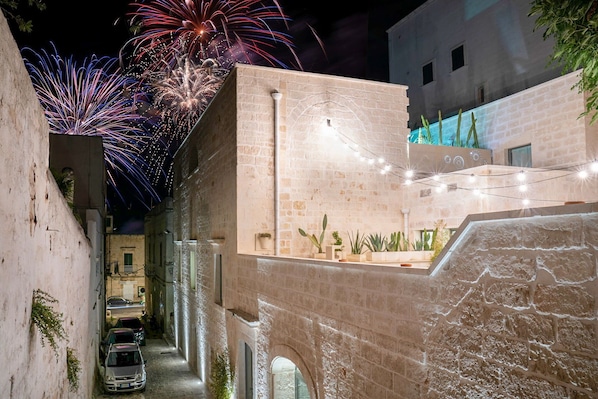 Overnattingsstedets uteområder