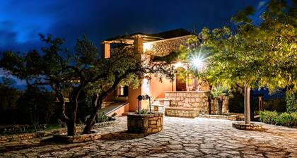 Fyllosia Villa by Cretan Retreat: Private Panoramic Sea & Mountain Views