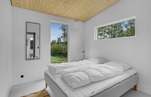 4 soveværelser, weekendseng