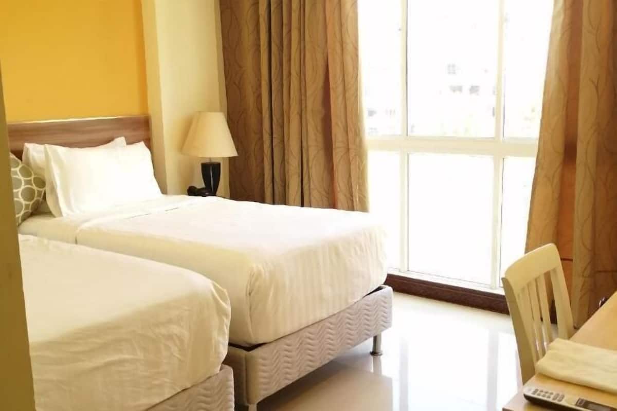 Desk, iron/ironing board, free WiFi, bed sheets