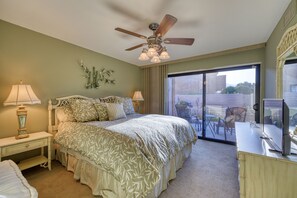 2 bedrooms, iron/ironing board, travel crib, WiFi
