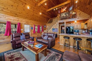 TV connectée, cheminée