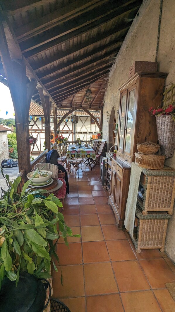 Restauration en plein air