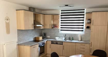 Vacation apartment in the border triangle, 3 rooms 64 sqm, fully equipped. 1ST FLOOR