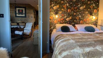 4 chambres, fer et planche Ă repasser, draps fournis