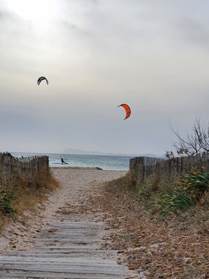 Beach nearby