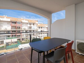 Outdoor dining - Amphora Beach 2372 Cozy Apartment. (Manilva)