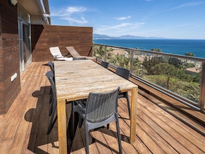 Outdoor dining - Punta Paloma Penthouse 2364 Sea View (Manilva)