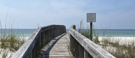 Beach nearby