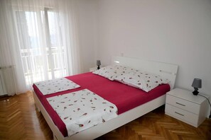 Appartement | 2 chambres, accès au Wi-Fi (inclus), literie fournie