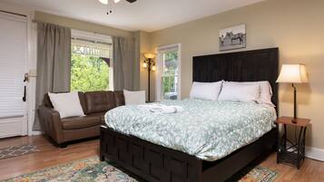 1 dormitorio, escritorio, wifi gratis y ropa de cama