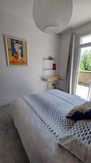 2 slaapkamers, beddengoed