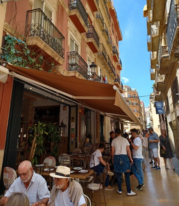 Restauration en plein air