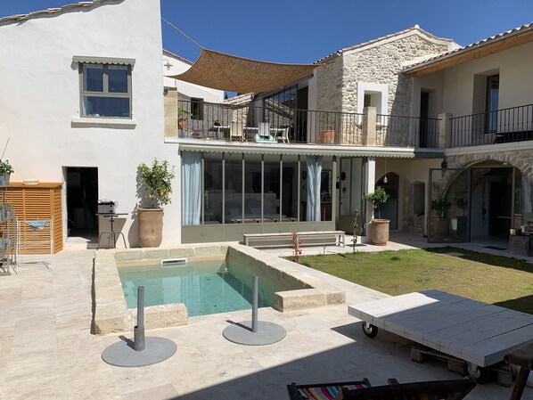 Alberca al aire libre