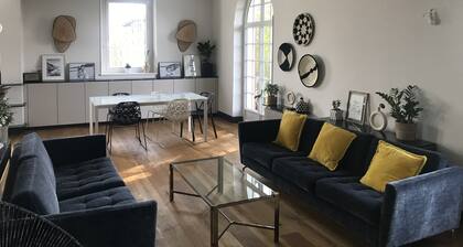 Grande Villa Basque rénovée jardin piscine proche centre et plages