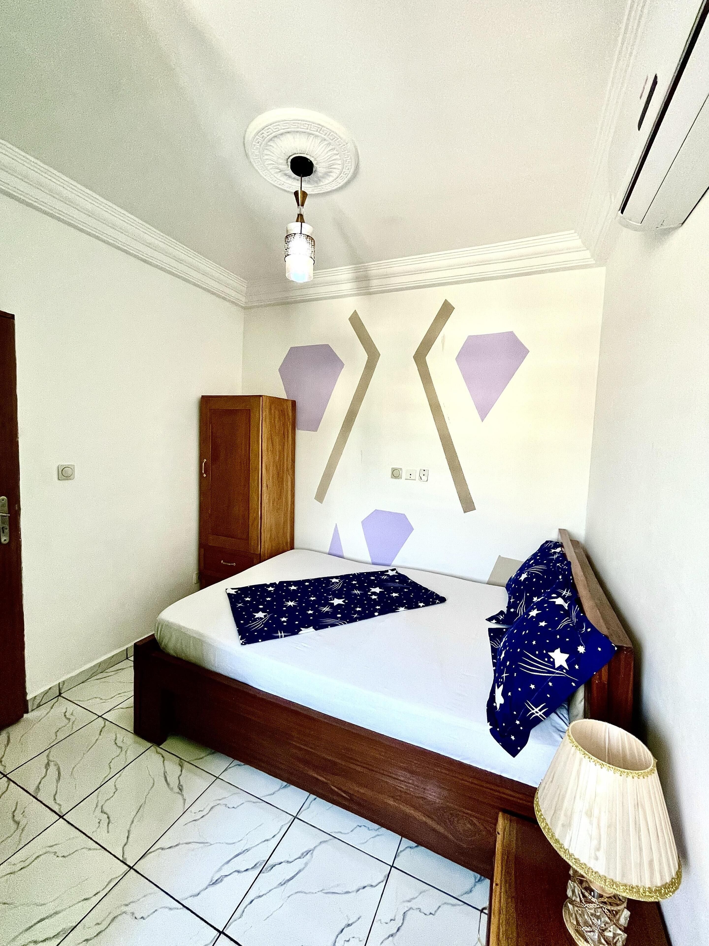 Appartement | 1 slaapkamer, een strijkplank/strijkijzer, gratis wifi, beddengoed