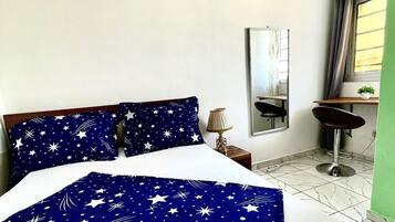 1 bedroom, iron/ironing board, free WiFi, bed sheets