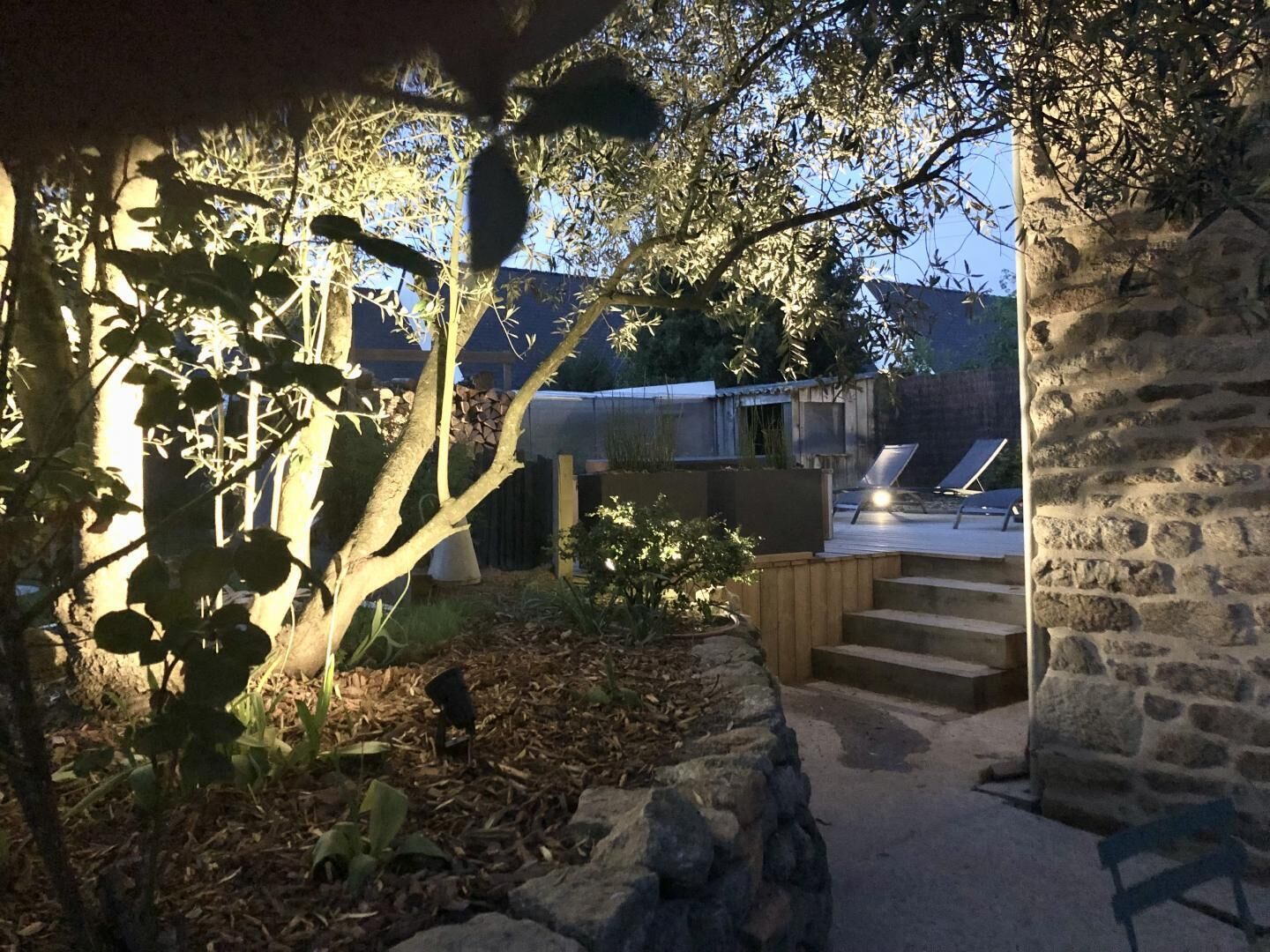 Enceinte de l’hébergement