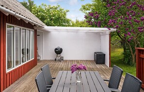 Outdoor dining - 3 bedroom nice home in Hejls (Hejls)