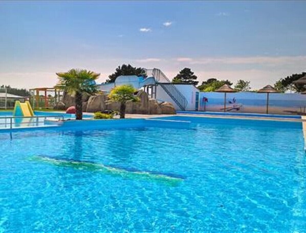 Uppvärmd pool