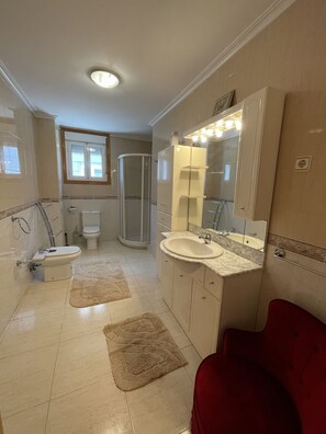 Een douche, een bidet