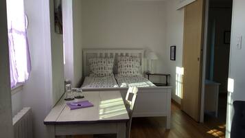 2 chambres, Wi-Fi gratuit, draps fournis