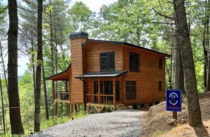 Exterior - “Simpler Times”- 2 kings, 2 ba, dog friendly, pool table, rockers, WIFi! 3 tvs! (Ellijay)