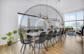 Living Room - Luxurious home in Løkken with sauna (Løkken)