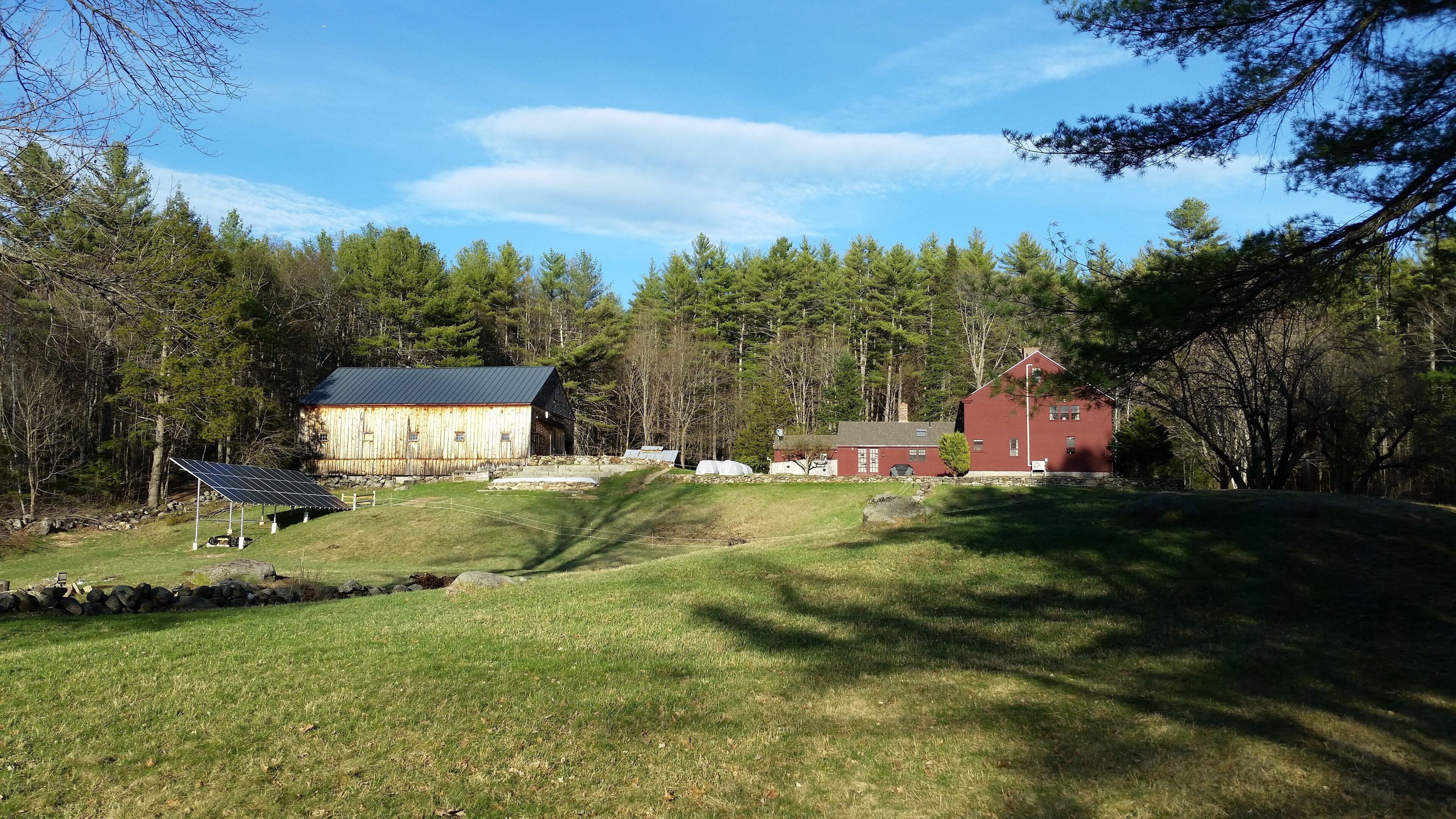 Terrain de l’hébergement 