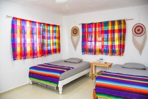 Economy Double or Twin Room | Free WiFi, bed sheets - Brisa Del Mar (Isla Holbox)