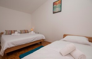 2 Schlafzimmer, kostenloses WLAN, Bettwäsche