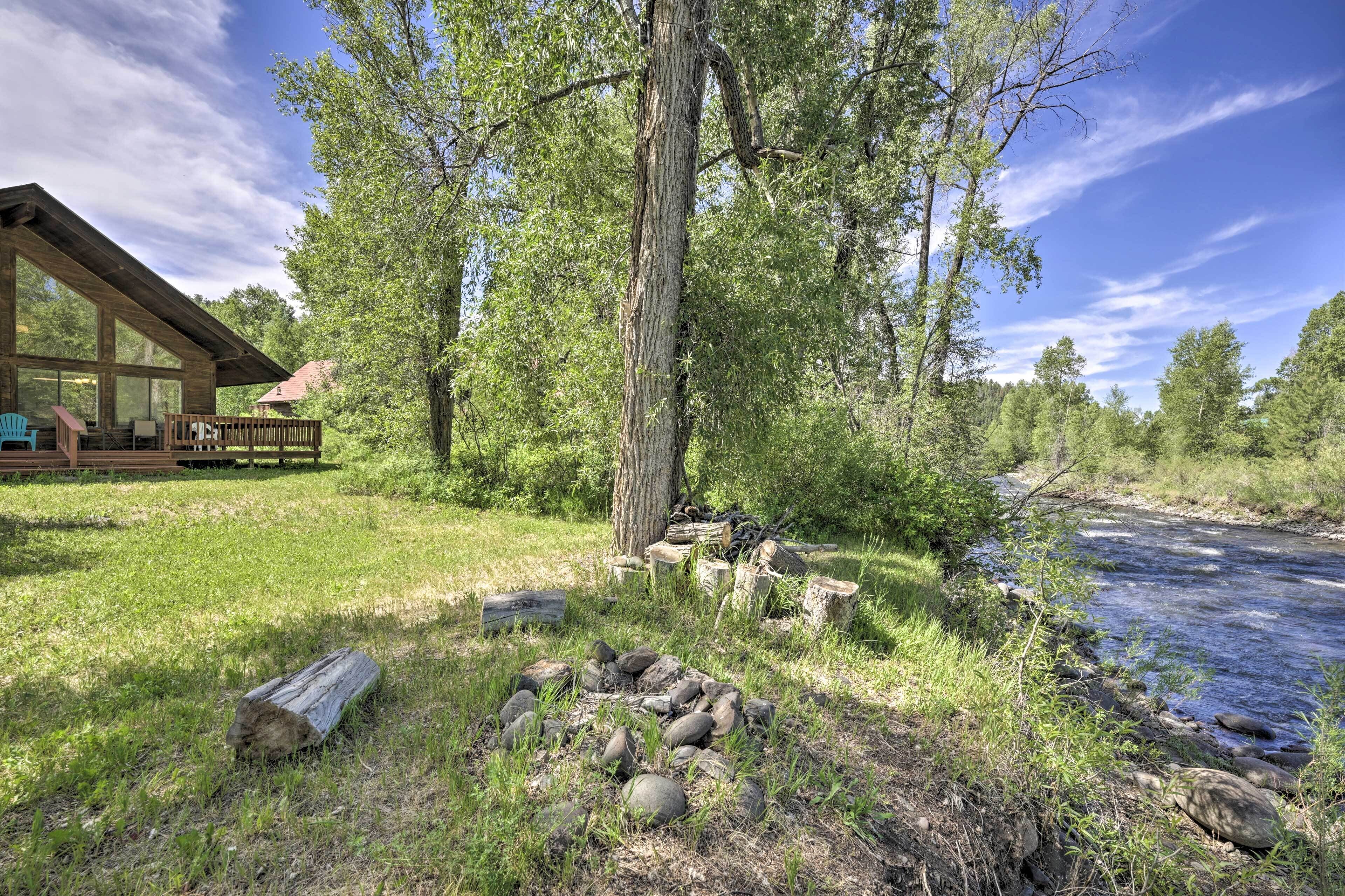 Pagosa Springs Vacation Rental | 3BR | 2BA | 1,500 Sq Ft | 2 Stairs to Enter