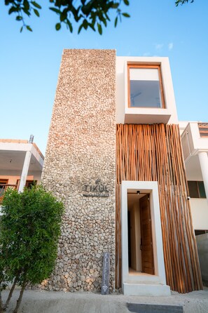 Front of property - Tikul Hotel Boutique (Isla Holbox)
