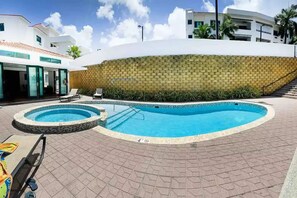 Pool - Ocean View Villa at Rio Mar Country Club 30 day minimum (Río Grande)