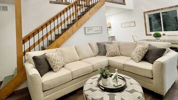 TV connectée, cheminée