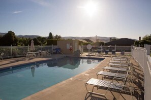 Indoor pool, outdoor pool