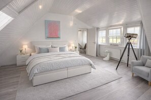 1 bedroom, free WiFi, bed sheets - 🌊 **Huus an´t Diek – Stilvolle Maisonette-Ferienwohnung in Deichnähe** (Norden)