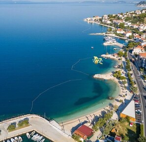 Apartment (Two bedroom Apartment with Balcony) | Aerial view - Apartment Perina (Dugi Rat)