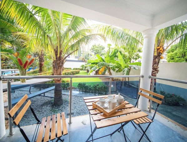 Apartment, 1 Schlafzimmer, barrierefrei, Raucher | Balkon