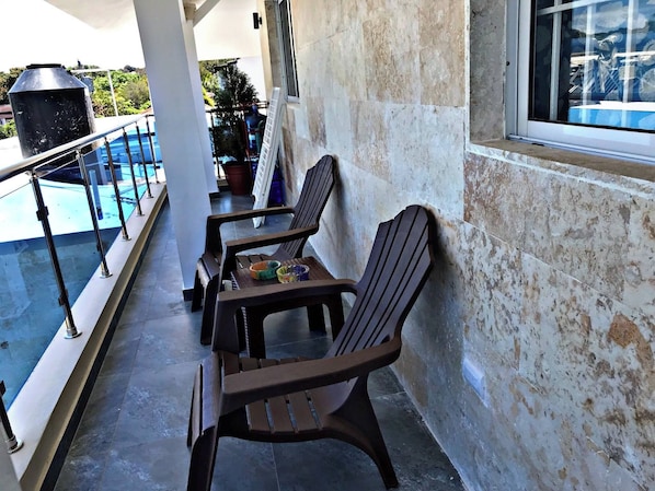 Apartment, 2 Bedrooms, Smoking, Balcony | Balcony