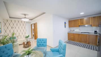 Apartamento, 2 quartos, para fumantes, sacada | Parte interna