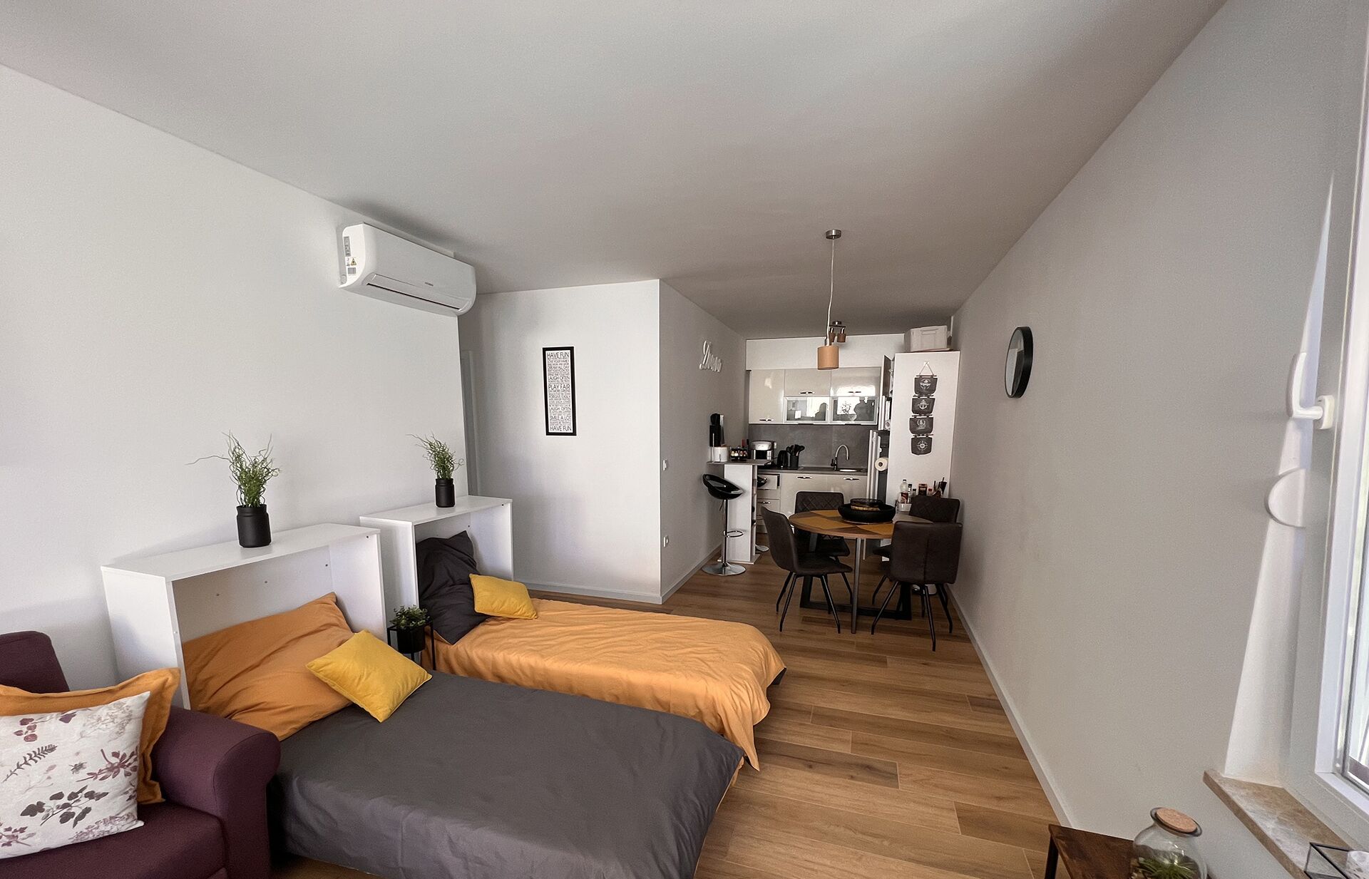 Apartment, 2 Schlafzimmer, Raucher, Balkon | 3 Schlafzimmer